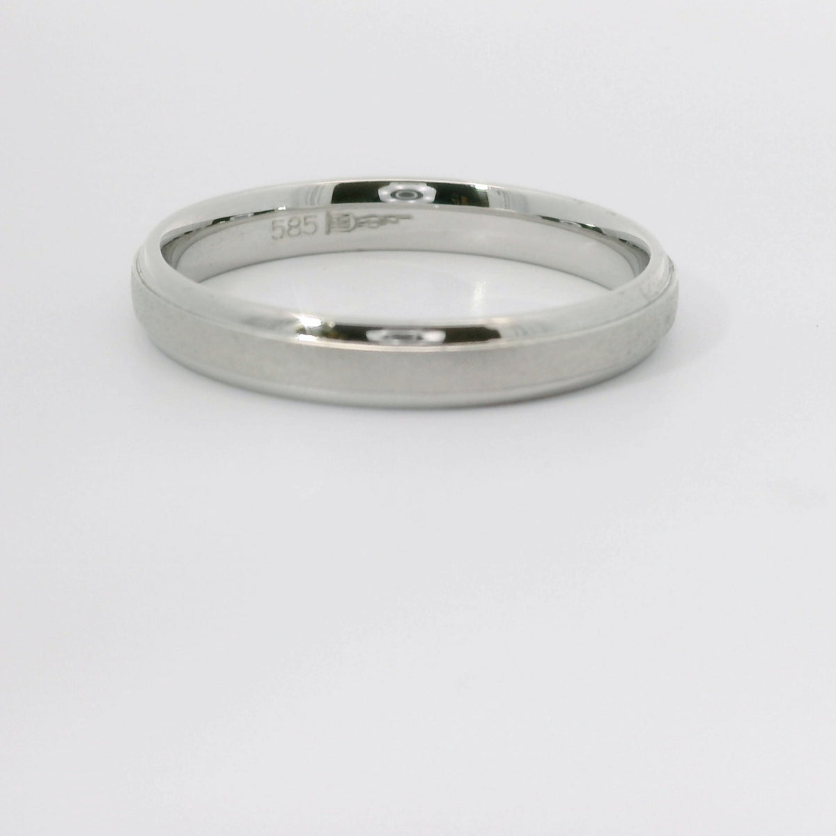 Ehering Herren 585 Weißgold | Max Kemper – Made in Germany | Artikelnummer 70317-035