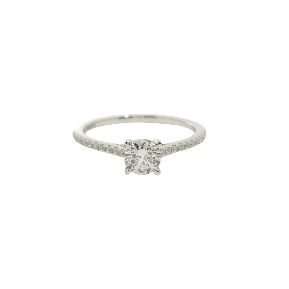 Nizza Ring mit rundem Labordiamant & 22 Brillanten | IGI-zertifiziert | Nayhera