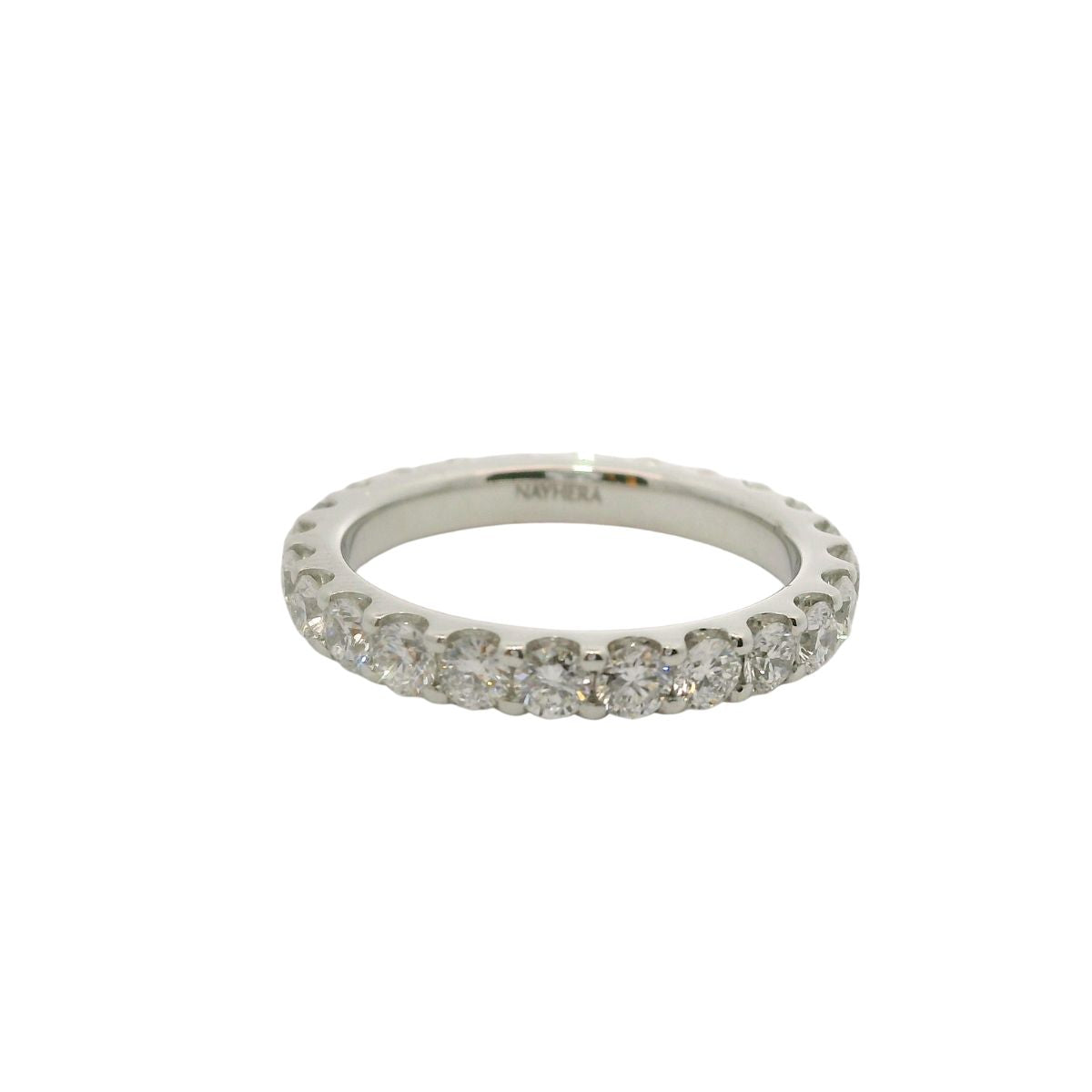 Memoire Ring mit Labordiamanten - Brillantring Eternity Band Lab-Grown Diamonds